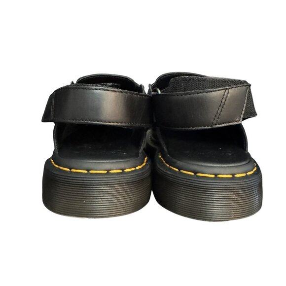 Dr. Martens Jorge II Leather Slingback Clog Black Sandals, 9/M 10/W WORN ONCE - Picture 5 of 10